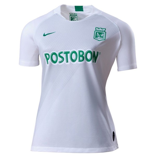 Camiseta Atlético Nacional Segunda equipo Mujer 2019-20 Blanco